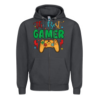 Smoke the best gamer Zipper Hoodie - JahusDesignShop