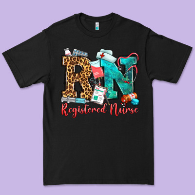 Registered Nurse Premium Tee Designed By Oliviacreatesart