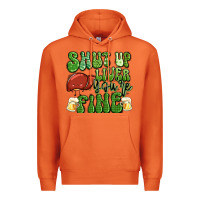 Carrot shut up liver you're fine st patricks day Premium Hoodie - Artiststas