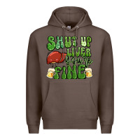 Coffee shut up liver you're fine st patricks day Premium Hoodie - Artiststas