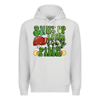 Dove Grey shut up liver you're fine st patricks day Premium Hoodie - Artiststas