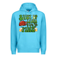 Ocean Blue shut up liver you're fine st patricks day Premium Hoodie - Artiststas
