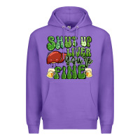 Purple shut up liver you're fine st patricks day Premium Hoodie - Artiststas