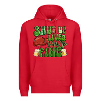 Red shut up liver you're fine st patricks day Premium Hoodie - Artiststas