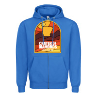 True Royal crater of diamonds state park arkansas Zipper Hoodie - baoMotion