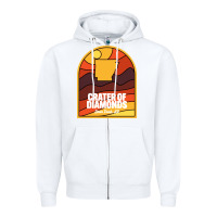 White crater of diamonds state park arkansas Zipper Hoodie - baoMotion