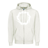 Oatmeal Heather Fountain Boats Zipper Hoodie - baoMotion
