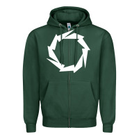 Sports Green Fountain Boats Zipper Hoodie - baoMotion