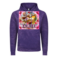 Cloud Purple Be Mine Valentine Vintage Hoodie - CowhideDigitalArt