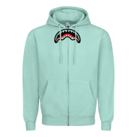 Hype Shark Zipper Hoodie | Teevron