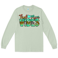 Matcha Tired Mom Vibes Long Sleeve Tee - CowhideDigitalArt