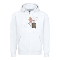 White just a girl who loves to travel traveling women nomad t shirt Zipper Hoodie - baoMotion