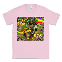 Bubblegum Pink St. Pat Rex Day Classic Tee - CowGirlArtShop
