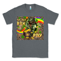 Charcoal Heather St. Pat Rex Day Classic Tee - CowGirlArtShop