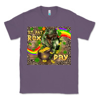 Lavender St. Pat Rex Day Classic Tee - CowGirlArtShop