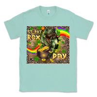 Seafoam St. Pat Rex Day Classic Tee - CowGirlArtShop