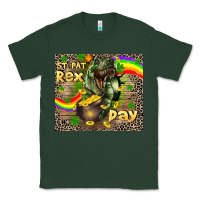 Sports Green St. Pat Rex Day Classic Tee - CowGirlArtShop