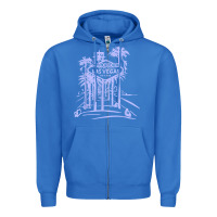 True Royal las vegas strip retro famous sign nevada traveler souvenir t shirt Zipper Hoodie - baoMotion
