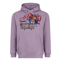 Lavender cute american girl Heavyweight Hoodie - JahusDesignShop