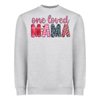 Heather Grey one loved mama Heavyweight Sweatshirt - JahusDesignShop