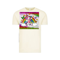 Vintage Arctic LGBTQ Dabbbing Unicorn And Rainbow Tumbler Vintage Tee - BundleAndBundleShop