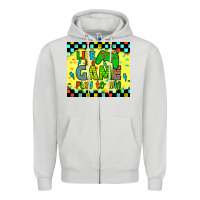 Dove Grey life is a game play to win Zipper Hoodie - JahusDesignShop