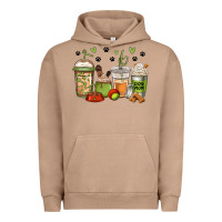Pigment Burro dog mom coffee Urban Hoodie - Jasminsmagicworld