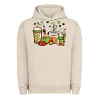 Pigment French Oak dog mom coffee Urban Hoodie - Jasminsmagicworld