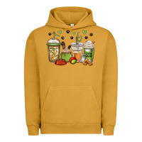 Pigment Peanut Butter dog mom coffee Urban Hoodie - Jasminsmagicworld