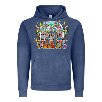 Vintage Denim just a little ray of pitch black Vintage Hoodie - CowhideDigitalArt