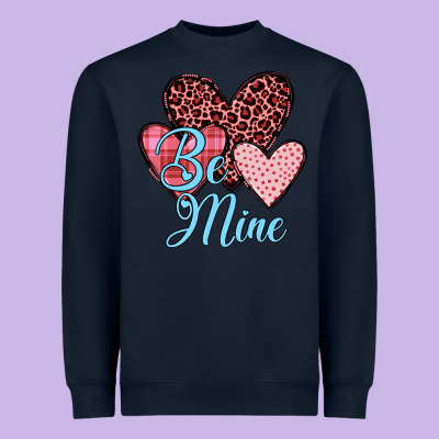Hearts Be Mine Heavyweight Sweatshirt Designed By Jahusdesignshop