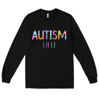Black Titi Pretty Art Autism Mom Long Sleeve Tee - CowhideDigitalArt