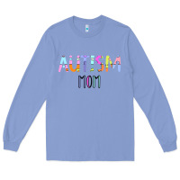 Colony Blue Titi Pretty Art Autism Mom Long Sleeve Tee - CowhideDigitalArt