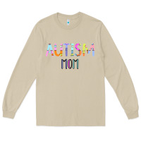 Mushroom Titi Pretty Art Autism Mom Long Sleeve Tee - CowhideDigitalArt