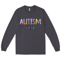 Smoke Titi Pretty Art Autism Mom Long Sleeve Tee - CowhideDigitalArt