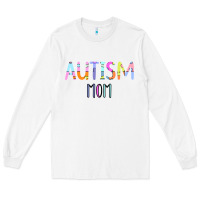 White Titi Pretty Art Autism Mom Long Sleeve Tee - CowhideDigitalArt