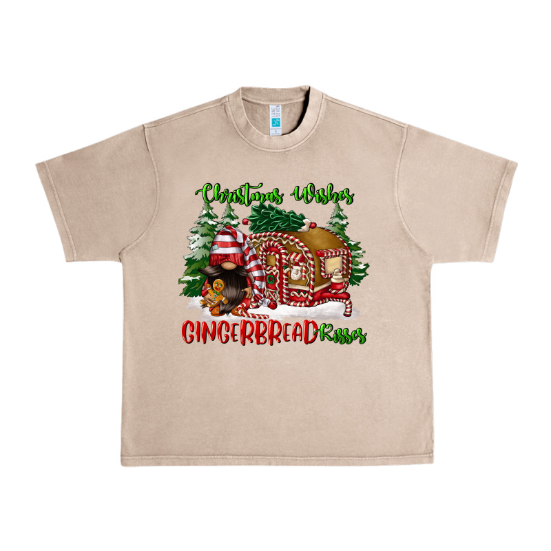 Christmas Wishes Gingerbread Kisses Urban Heavy Tee by FaDigitalArtStudio | Teevron