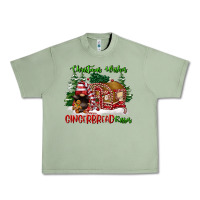 Oil Green christmas wishes gingerbread kisses Urban Heavy Tee - FaDigitalArtStudio