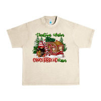 Sandshell christmas wishes gingerbread kisses Urban Heavy Tee - FaDigitalArtStudio