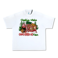 White christmas wishes gingerbread kisses Urban Heavy Tee - FaDigitalArtStudio