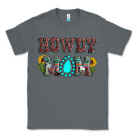 Charcoal Heather Howdy mom mother's day Classic Tee - HowdyJamesFarm
