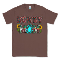 Chestnut Howdy mom mother's day Classic Tee - HowdyJamesFarm