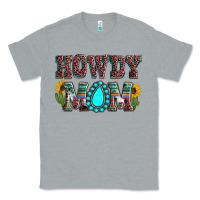 Heather Grey Howdy mom mother's day Classic Tee - HowdyJamesFarm
