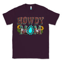 Plum Howdy mom mother's day Classic Tee - HowdyJamesFarm