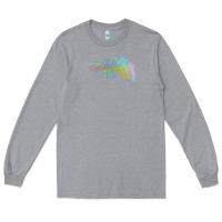 Heather Grey artist shot Long Sleeve Tee - chombo