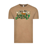 Vintage Coffee wee bit irish st patrick's day Vintage Tee - FaDigitalArtStudio