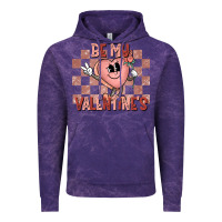 Cloud Purple Be My Valentines Vintage Hoodie - CowhideDigitalArt