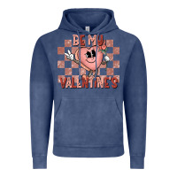 Vintage Denim Be My Valentines Vintage Hoodie - CowhideDigitalArt