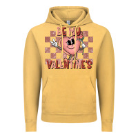 Vintage Mustard Be My Valentines Vintage Hoodie - CowhideDigitalArt