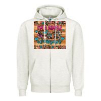 Oatmeal Heather i'm a simple woman Zipper Hoodie - JahusDesignShop